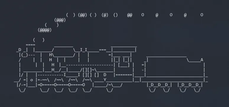 Train when connecting