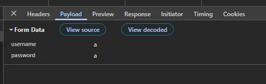 Envoie du formulaire